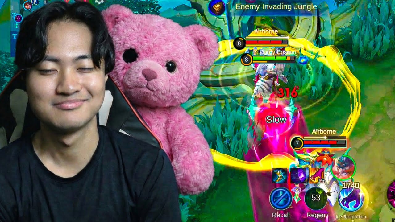 0.67% players beat their teddy bear after this mlbb match !