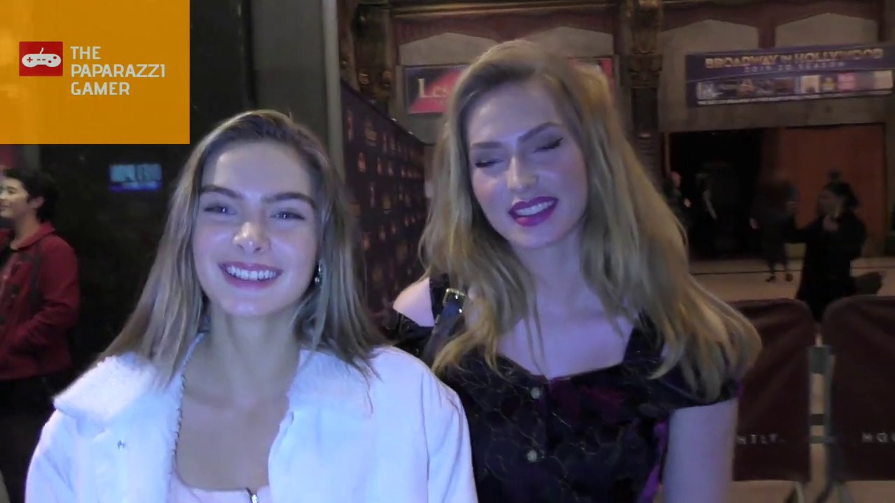 Saxon Sharbino and Brighton Sharbino discuss Les Miserables and making Zombie songs