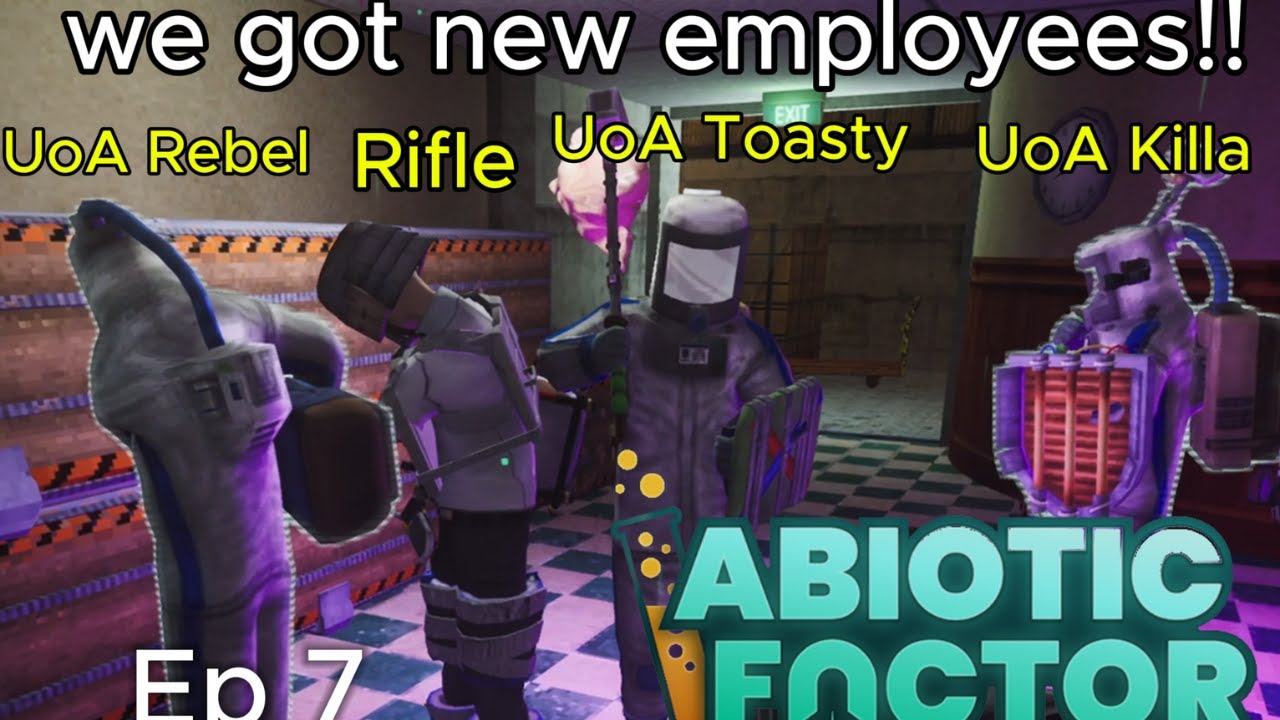 we hired some help Abiotic factor ep 7