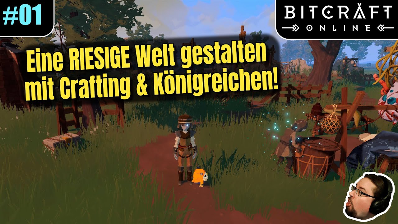 BitCraft Online Angespielt: Eine RIESIGE Welt gestalten mit Crafting & Königreichen! | #01