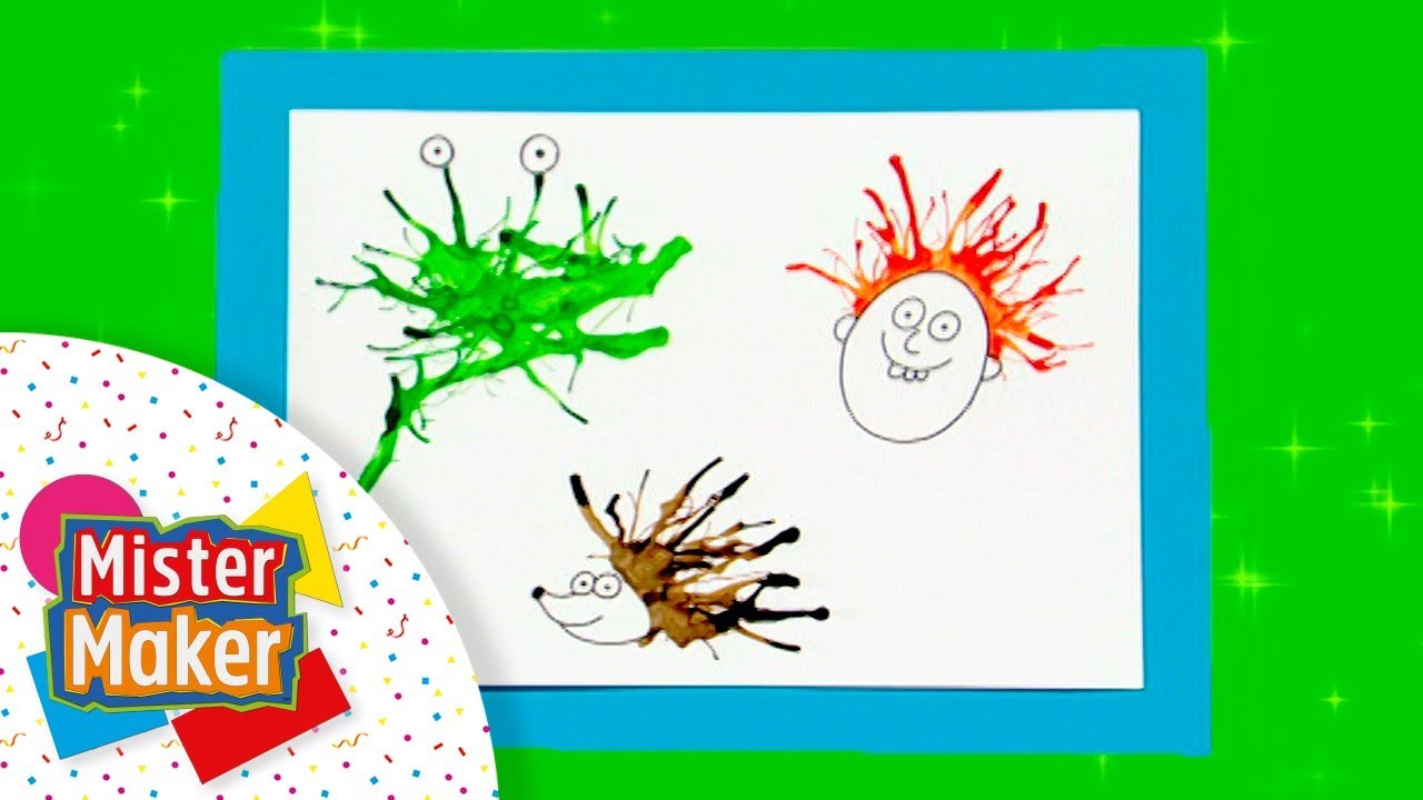Dibujos soplados 😁🎨 | Mister Maker en Español