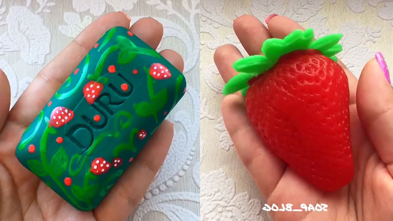 The MOST Satisfying Soap Cutting Sounds! 🔥✨ | ASMR Soap Cutting