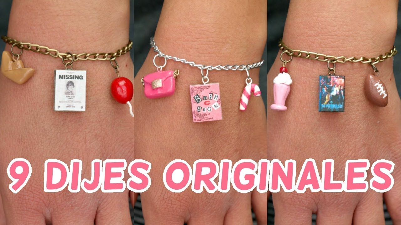 Dijes para pulseras - Accesorios de porcelana fría originales  | Ame Mayén