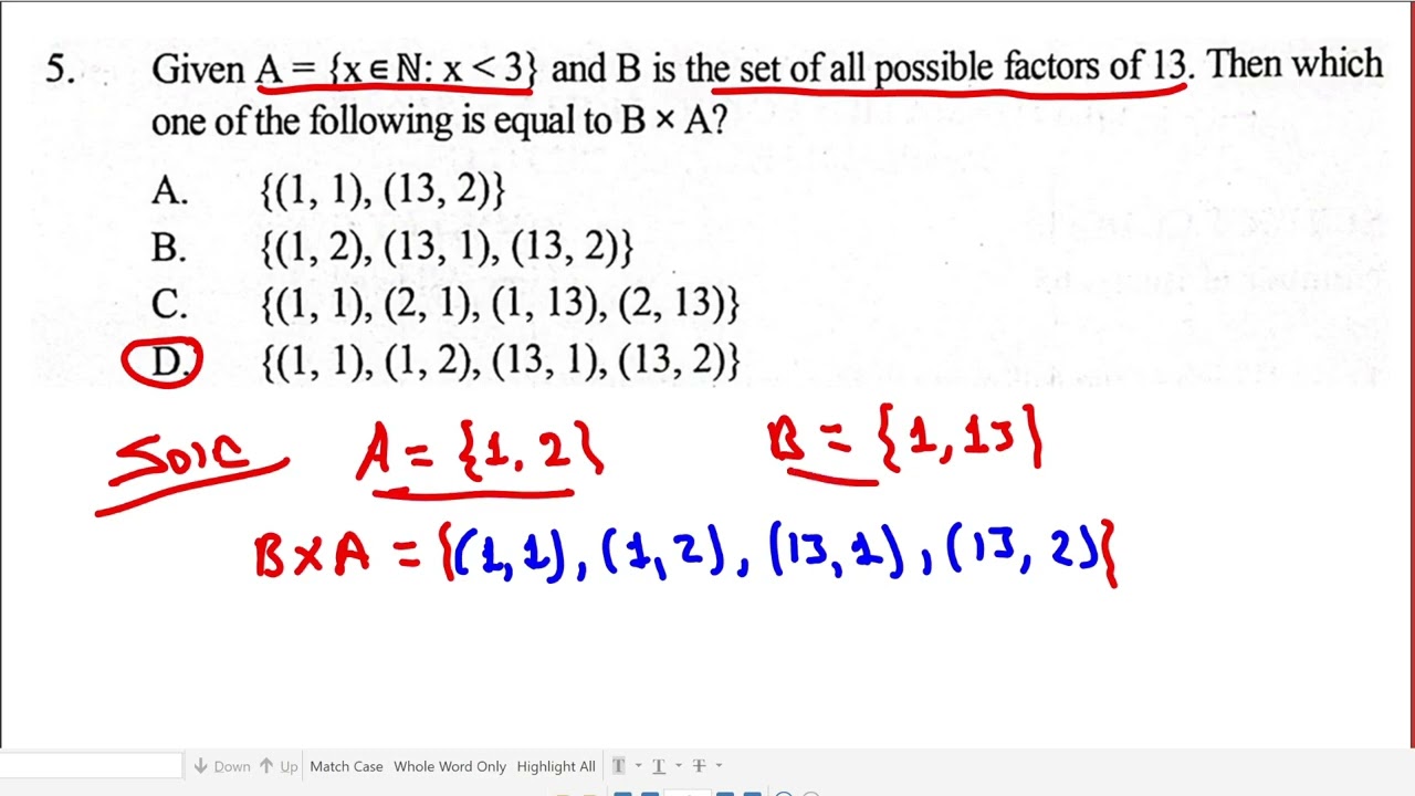 Ethiopian Grade 12 Entrance Exam Solution by Topics