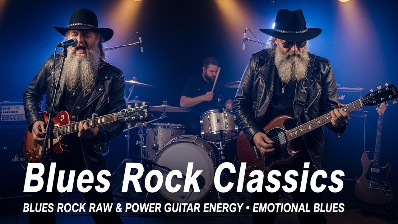 Deep Purple, Led Zeppelin, AC DC, Jimi Hendrix – Classic Blues Rock Explosion