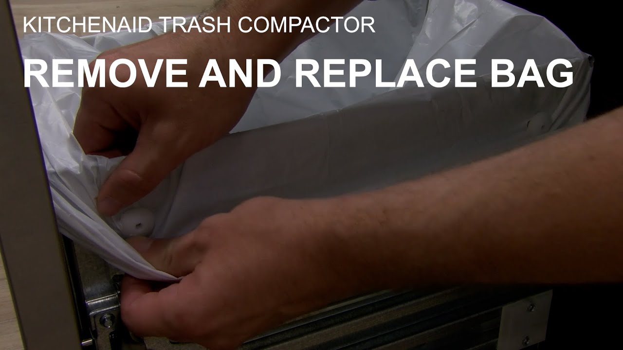 How to Change a KitchenAid Trash Compactor Bag (Step-By-Step)