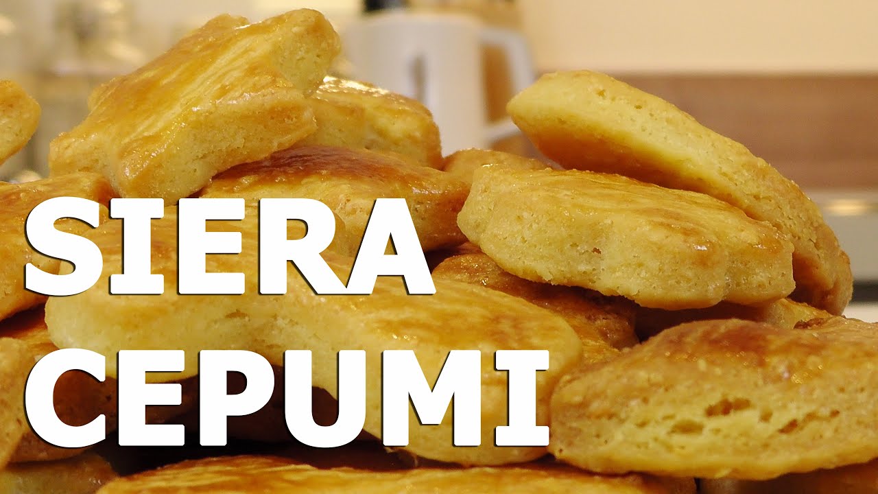 Mājās gatavoti  siera cepumi recepte