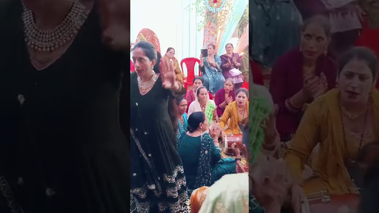 बहुत सुंदर भजन और नृत्य हिमाचली शादी #marriagevideo 