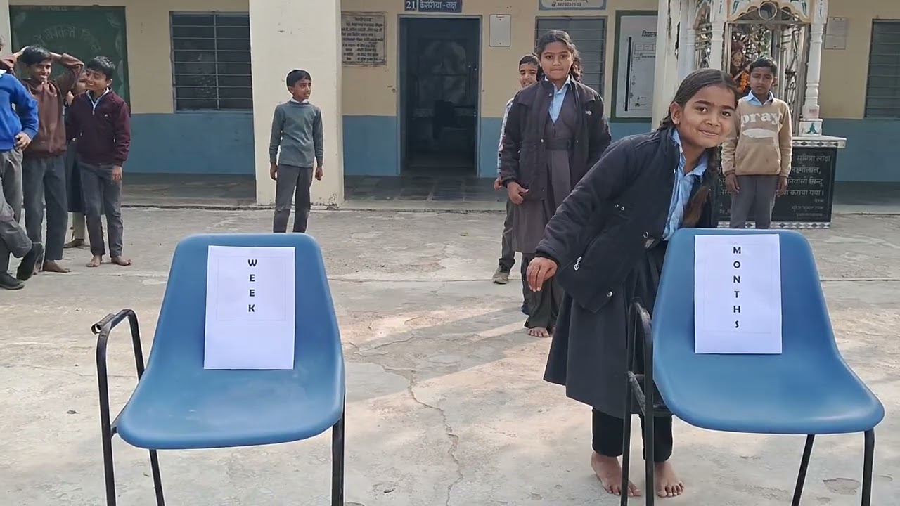 वर्ष एवं महीना के नाम से अच्छा खेल 😀😀