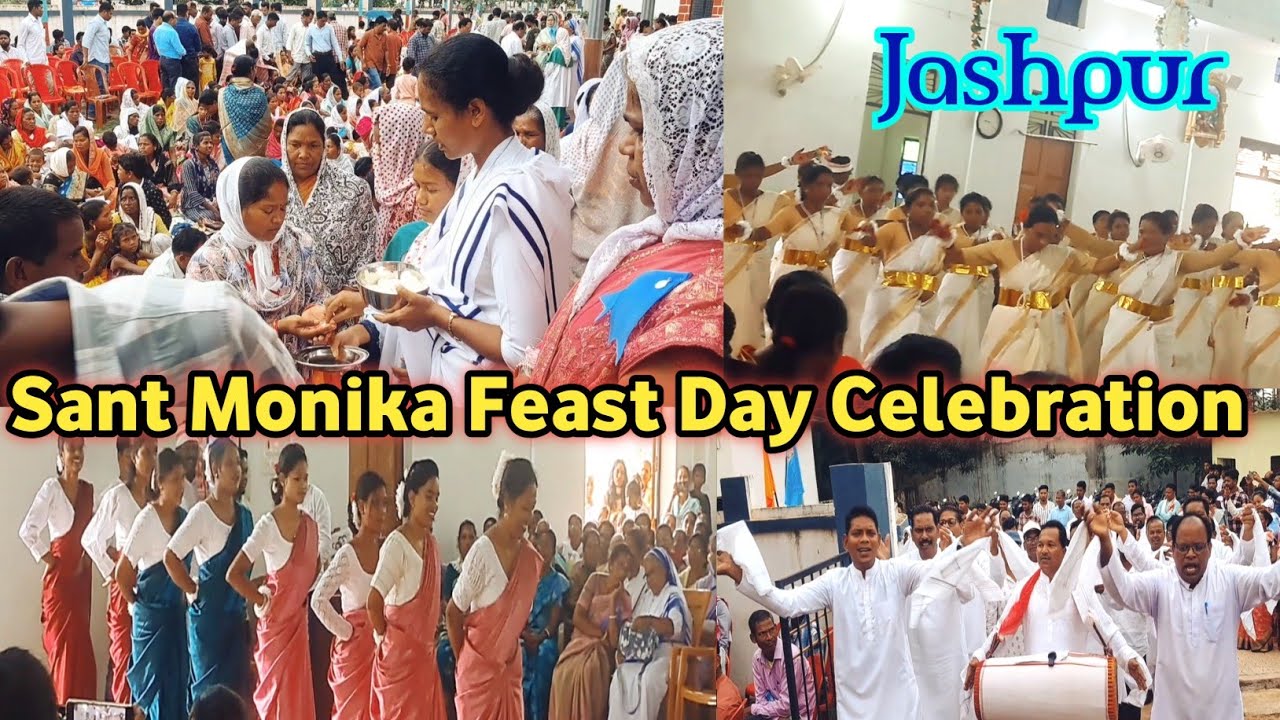 Sant Monika feast day//celebration jashpur Santi bhavan//#jashpur #chhattisgarh #video