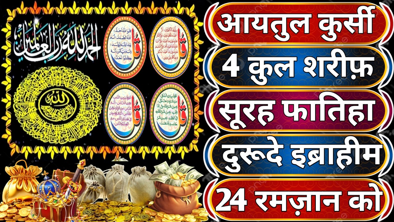Morning Wazifa After Fajr Prayers | 4 Qul | Ayat e Rizq | Durood Ibrahim | Ayat ul Kursi hafte ko