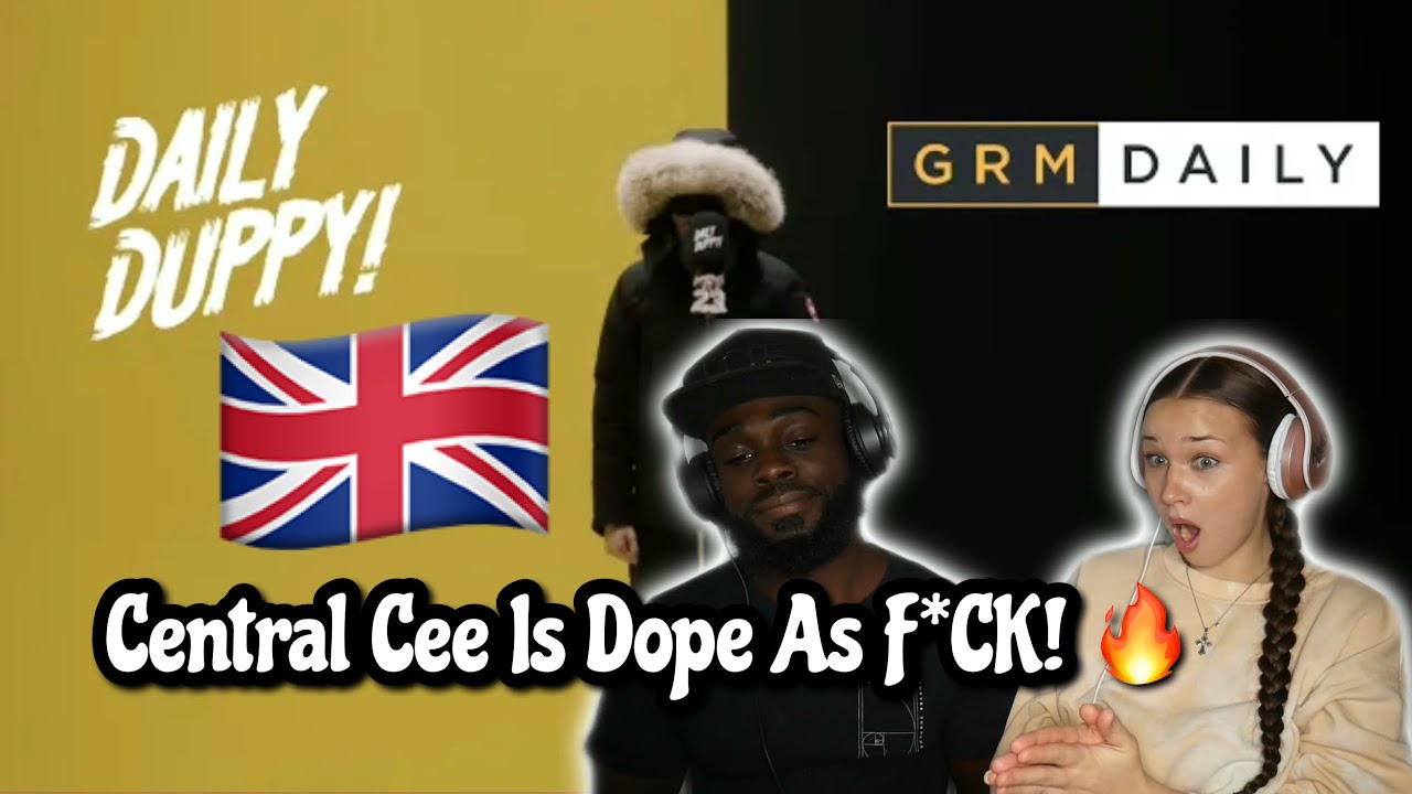 Americans Reacts 🇬🇧 Central Cee - Daily Duppy | GRM Daily