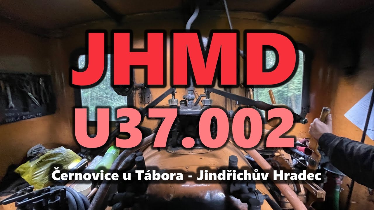 USTTI - JHMD 2022 - PROJ&Iacute;ŽĎKA U37.002 - Černovice u T&aacute;bora - Jindřichův Hradec