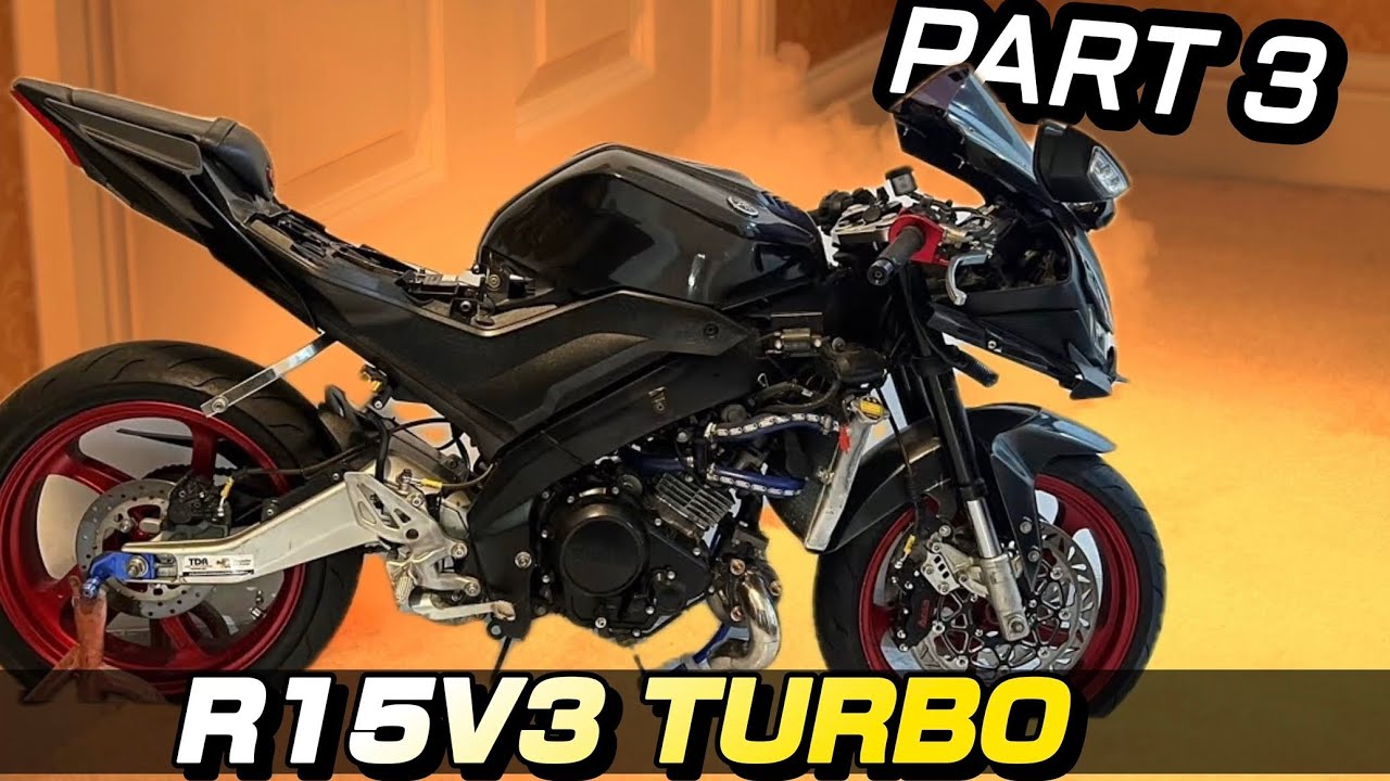 PASANG TURBO DI MOTOR R15V3 PART 3