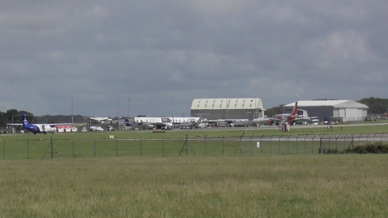 Busy Day Spotting at Newquay Airport 31st July 2021