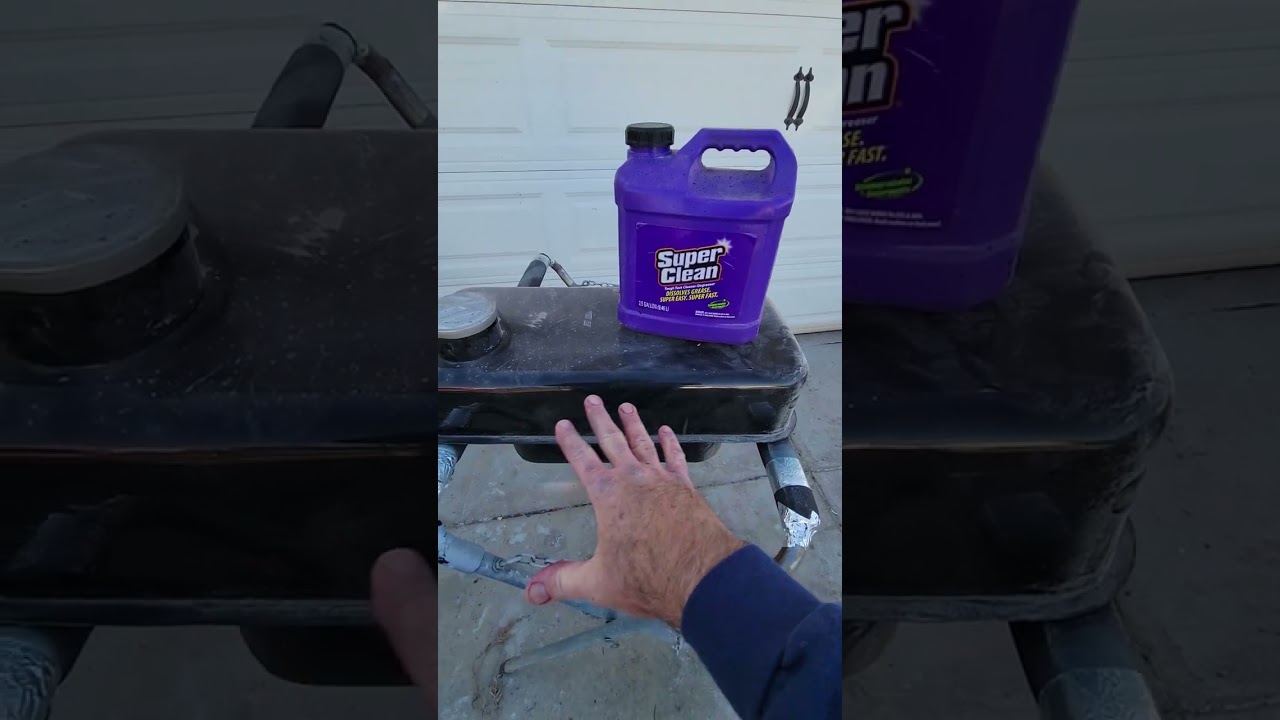 cleaning out a gas tank without boiling it out DIY