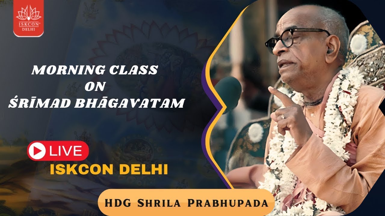Morning Class by Shrila Prabhupada || Srimad Bhagavatam 7.12.4