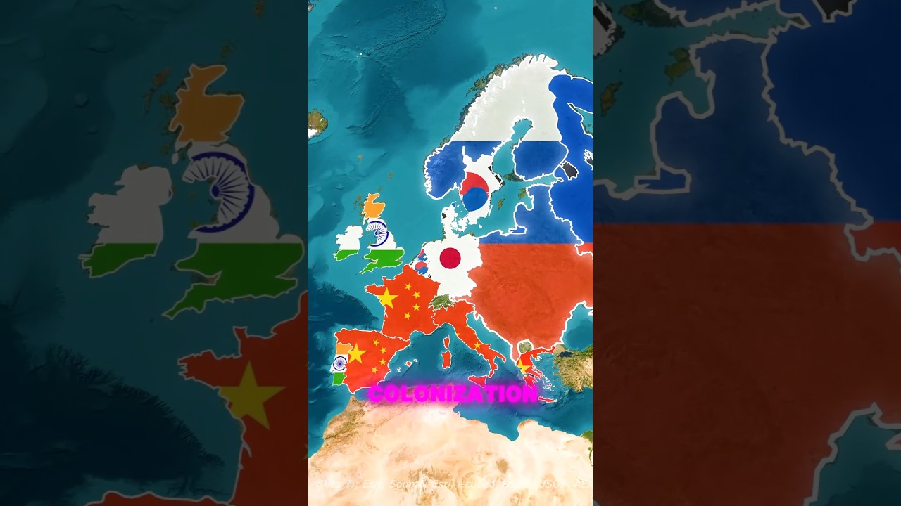 If ASIA colonized EUROPE🤯???