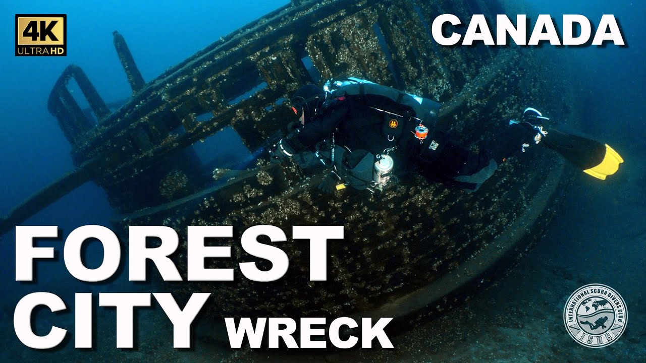 🇨🇦 Tec #Wreck Diving: Forest City (Tobermory, Canada) - Series Episode 2