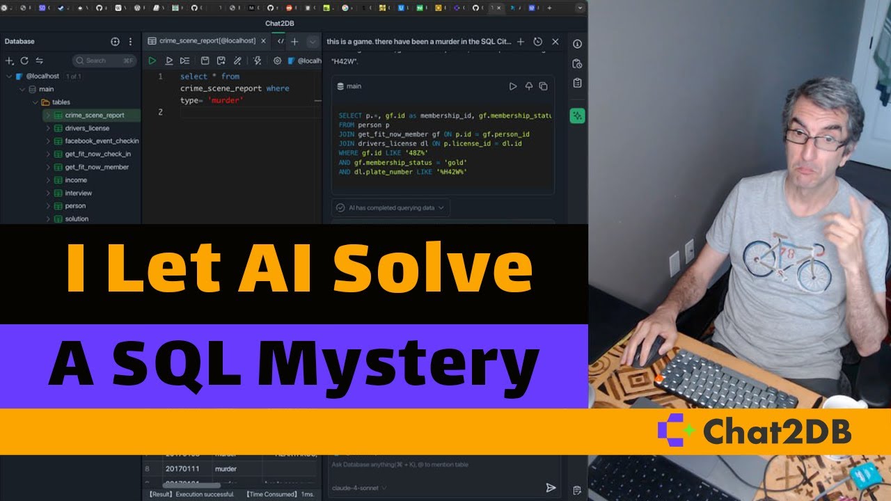 Solving Real SQL Mystery with Chat2DB AI + Claude 4