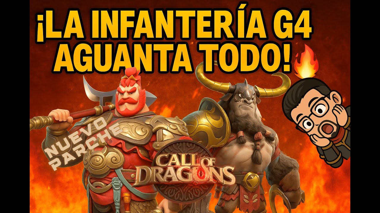 NUEVO PARCHE 1.0.39 y la INFANTERÍA G4 MÁS FUERTE 🔥 | Lei Kuan + Kuma META en Call of Dragons