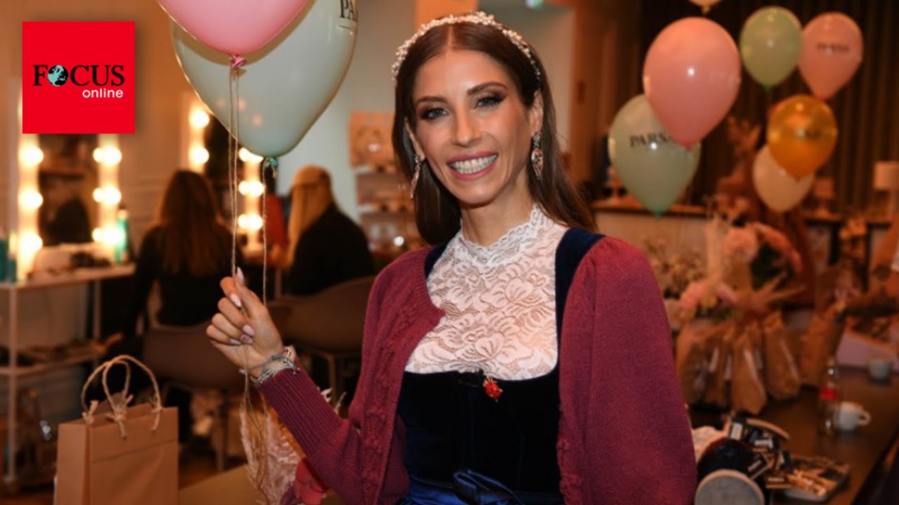 Dirndl-Panne - Deshalb kam Cathy Hummels im Bademantel zur Wiesn