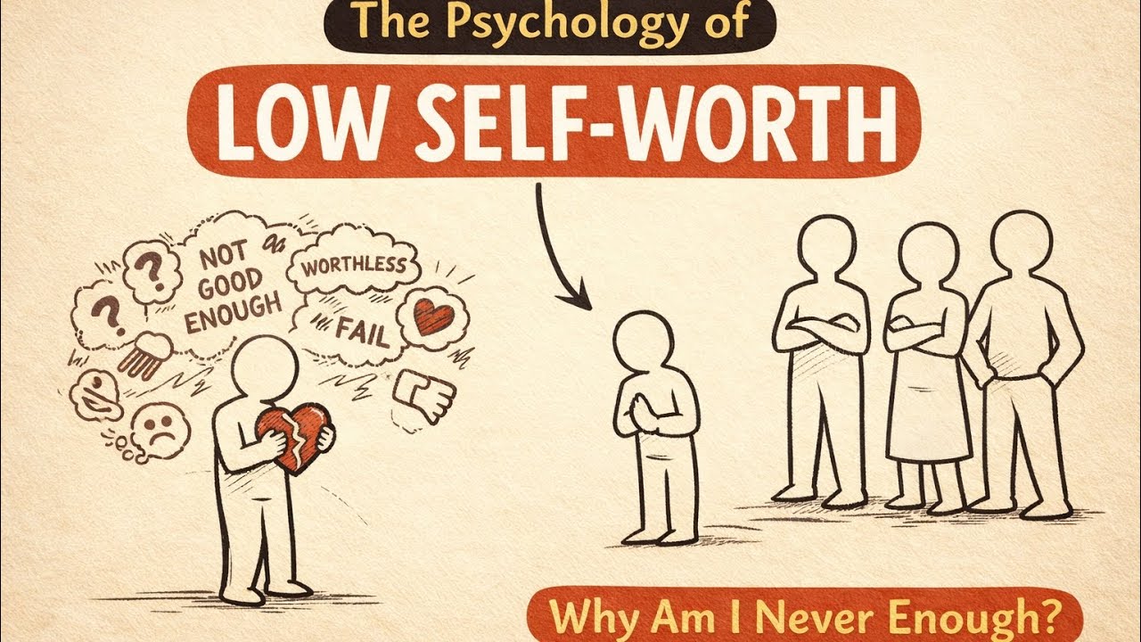 The Psychology of Low Self-Worth | Why You Feel “Not Enough”