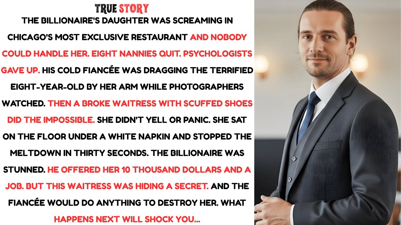 No One Could Handle the Billionaire's Daughter Until a Waitress Did the Impossible