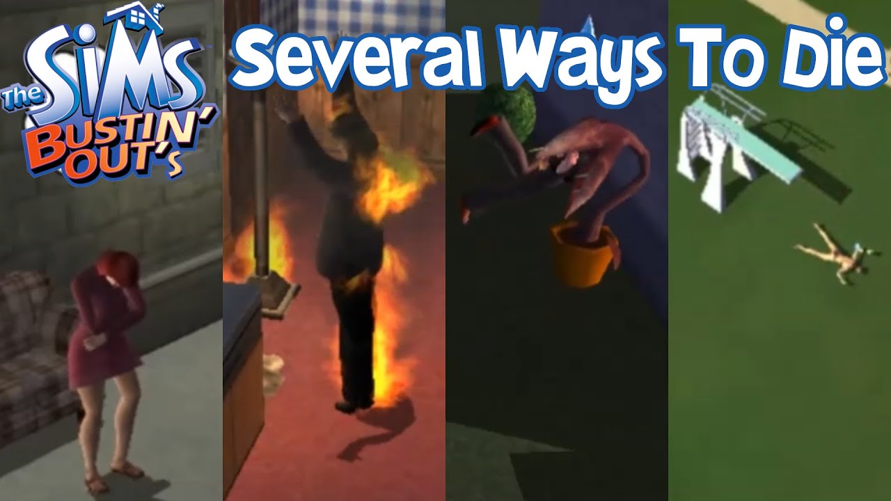 The Sims Bustin' Out Ways To Die