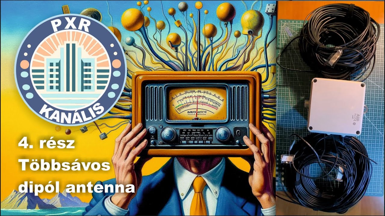 PXR Kanális 4. rész - Többsávos dipól antenna