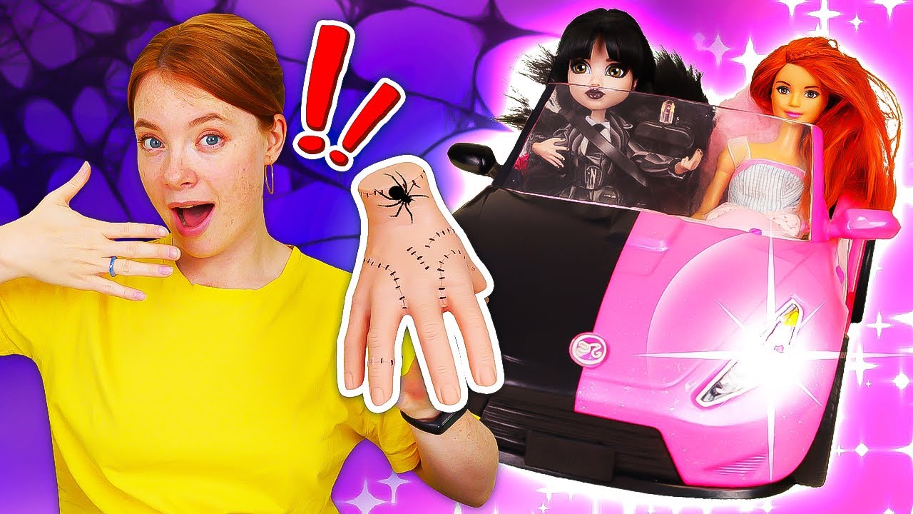 Pink und Schwarz? Das perfekte Auto für Barbie und Wednesday 🩷🖤