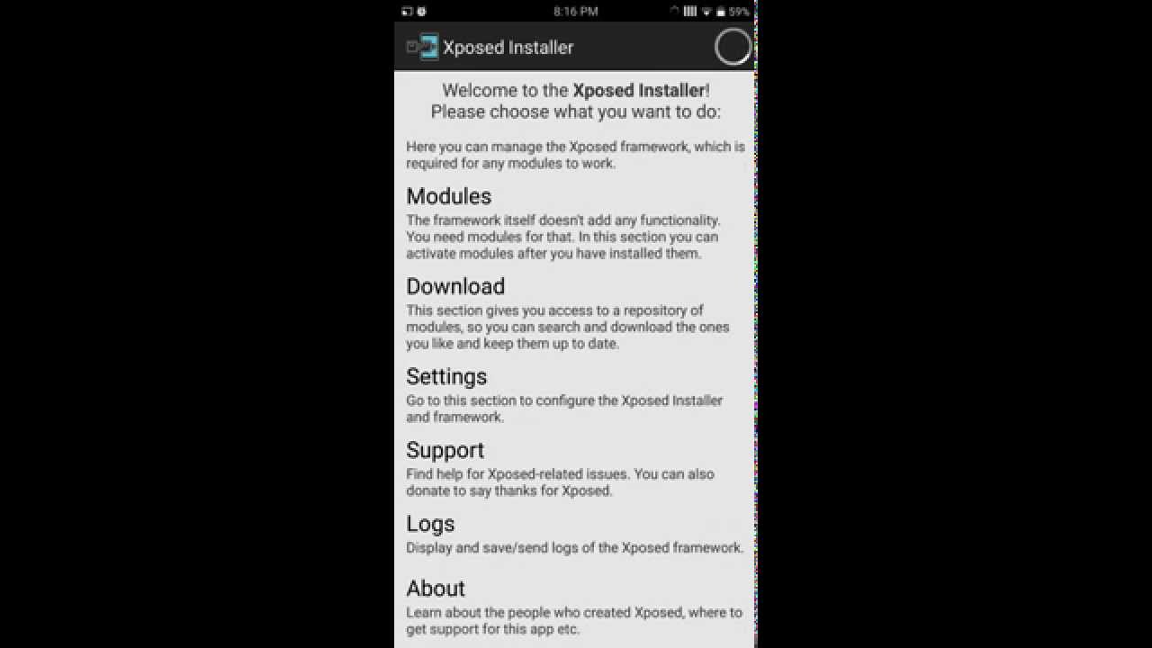 How to install and use modules in xposed