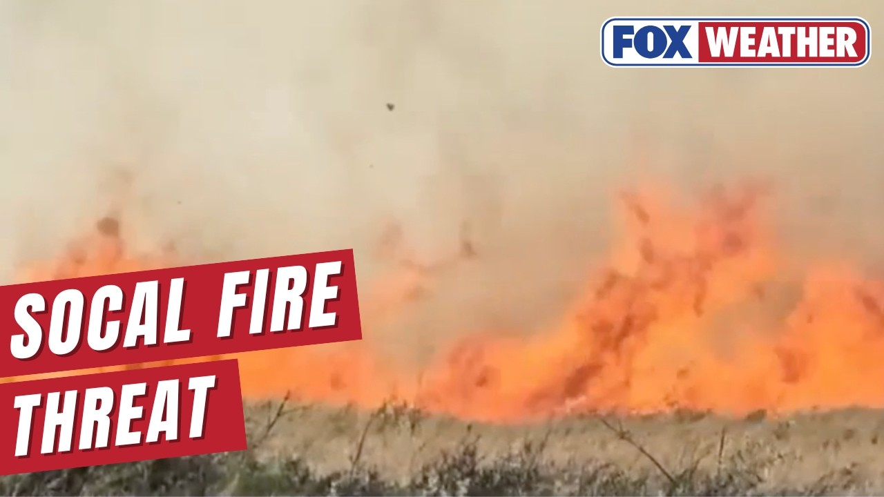 Сильный ветер способствует распространению пожара в Спрингс, объявлена ​​эвакуация.