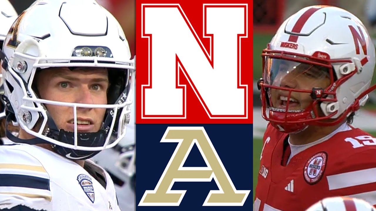 Akron vs Nebraska College Football Highlights Full Game 2025