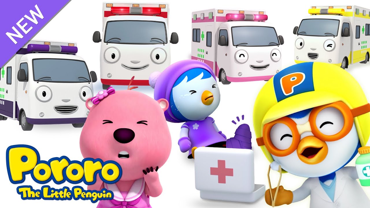 🌈Belajar Warna dalam Bahasa Inggris | Ambulans Warna-Warni dan Bermain Rumah Sakit
