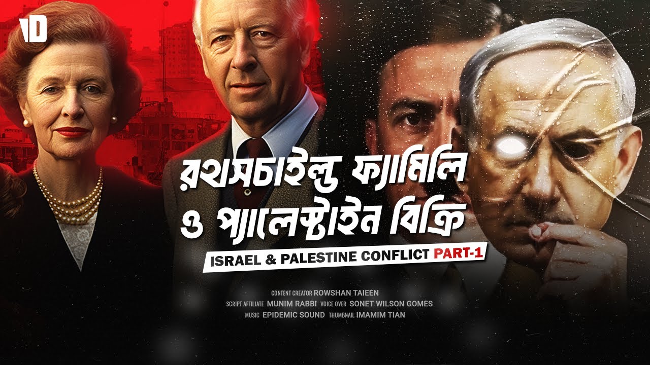 রথসচাইল্ড ফ্যামিলির প্যালেস্টাইন বিক্রির ইতিহাস | Israel Palestine War