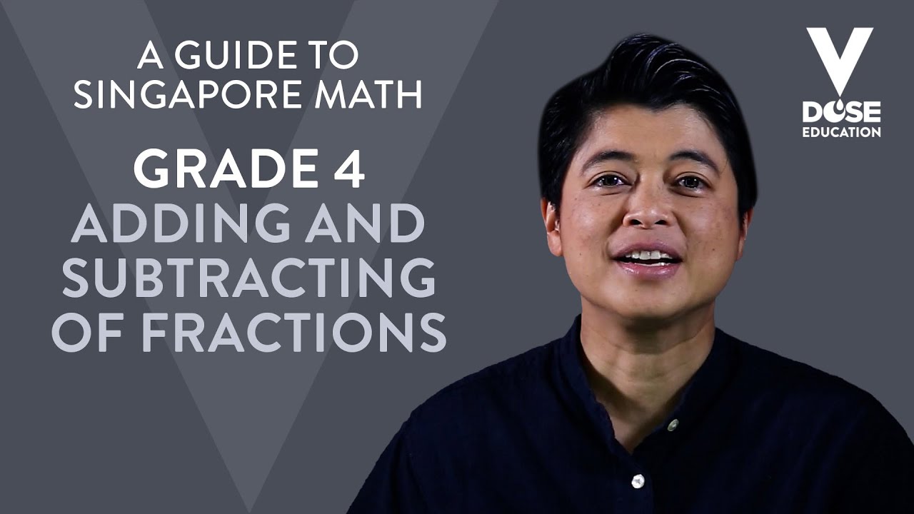 Singapore Math: Grade 4 - Adding and Subtracting of Fractions