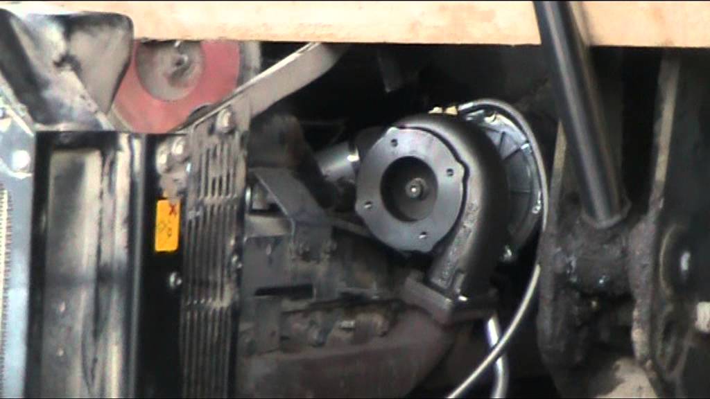 New Holland TS115 Turbo first start after turbo install