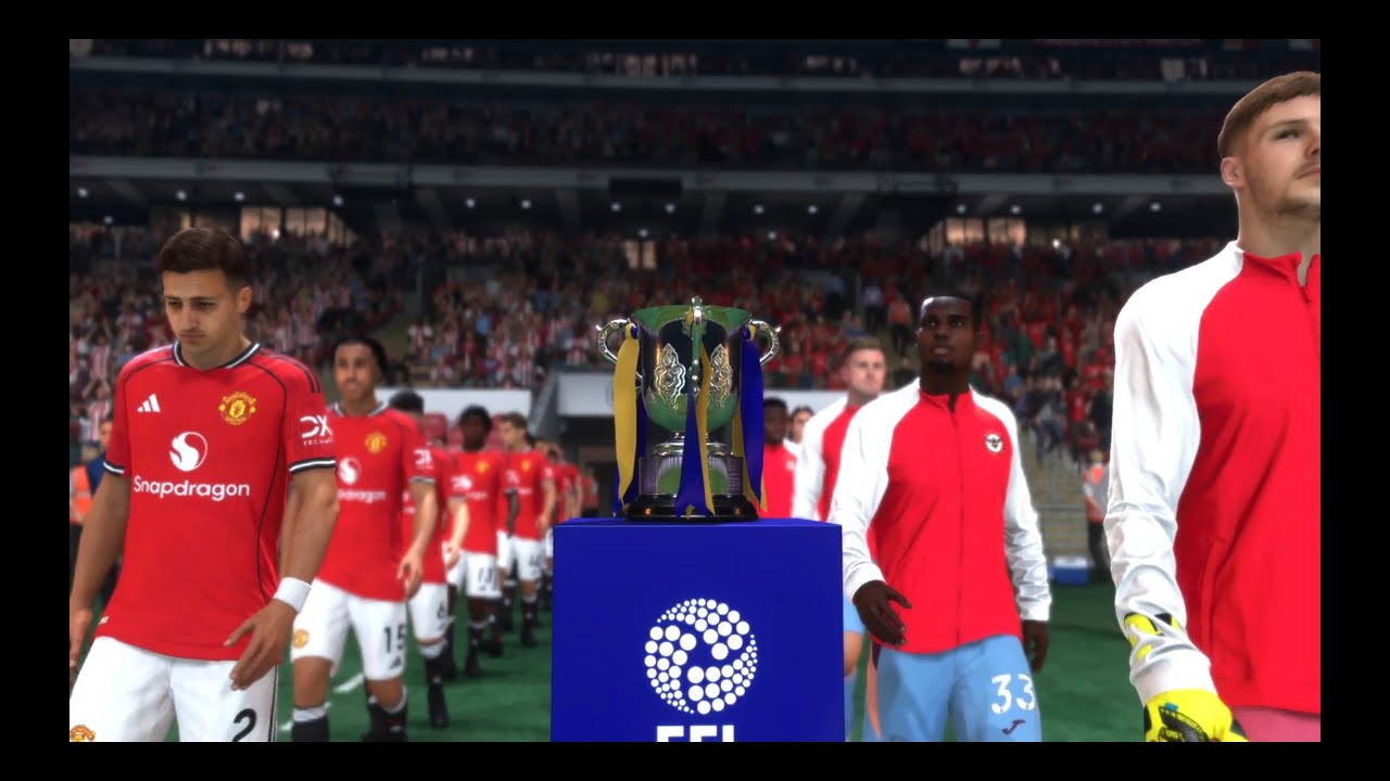 FC 26 PS5 Pro Career United S2 Finale Carabao United Vs Brentford sliders V8 1 FUMA Legend 1.4