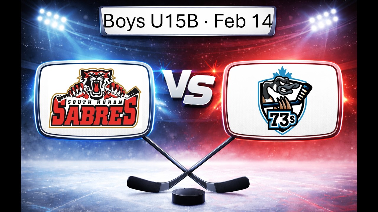 Sabres Boys U15B vs Elgin Thames 73's 2026-02-14