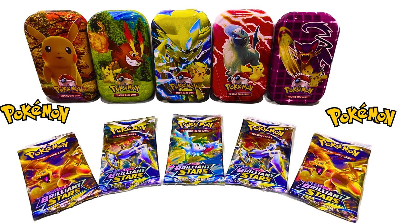 VARIETIES OF POKEMON TIN BOX UNBOXING | POKEMON CARD TIN BOX COLLECTION 