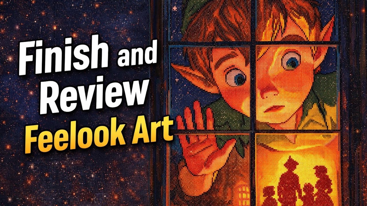 Finish and Review of Peter Pan from Feelook Art!