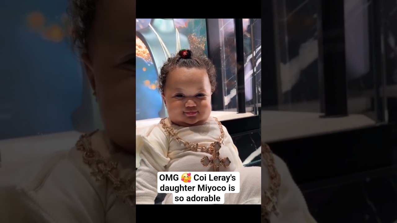 OMG 🥰 Coi Leray's daughter Miyoco is so adorable