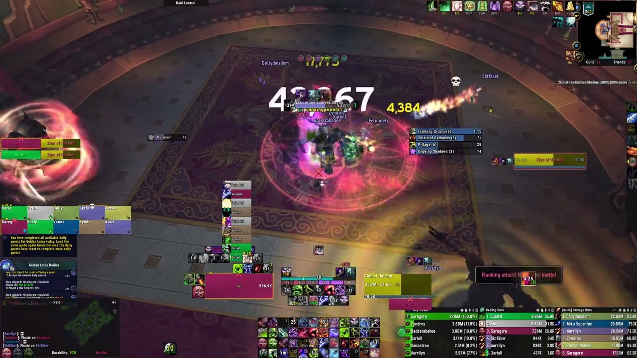 MSV Blood DK Heroic Spirit Kings Guild First 10 Man