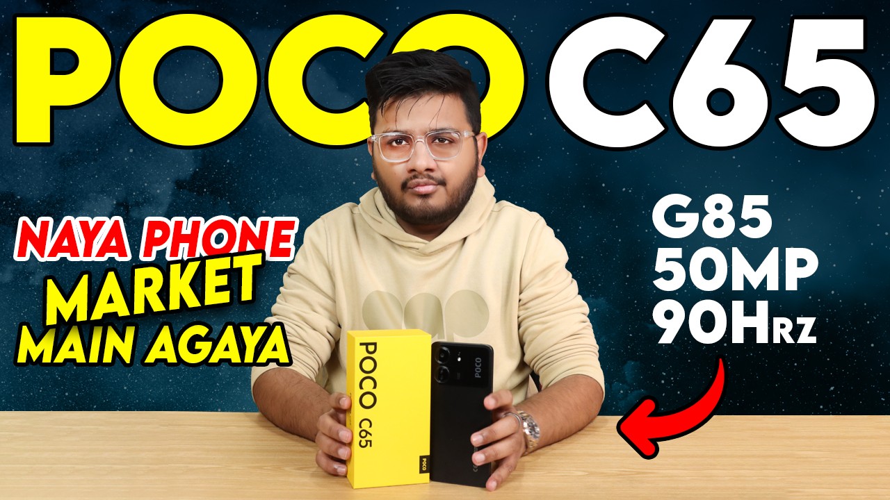 POCO C65 Unboxing | 8GB/256GB Variant !!