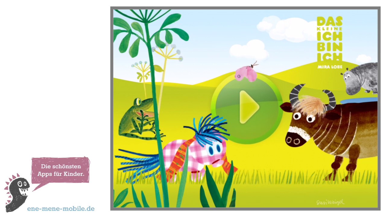 Schöne Kinder-App zum Lesen 📙 Das kleine Ich bin Ich 📙 App-Vorschau & Gameplay