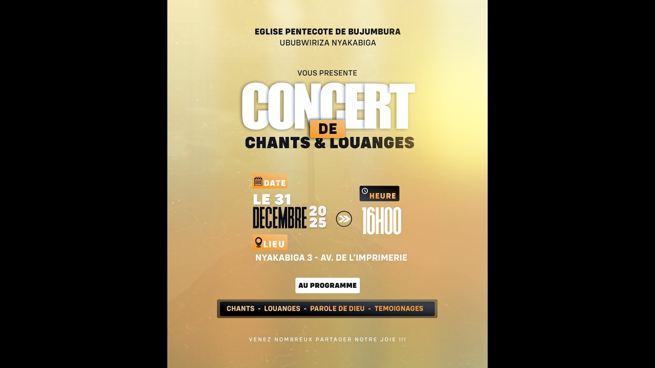 Concert Live de Chants & Louanges