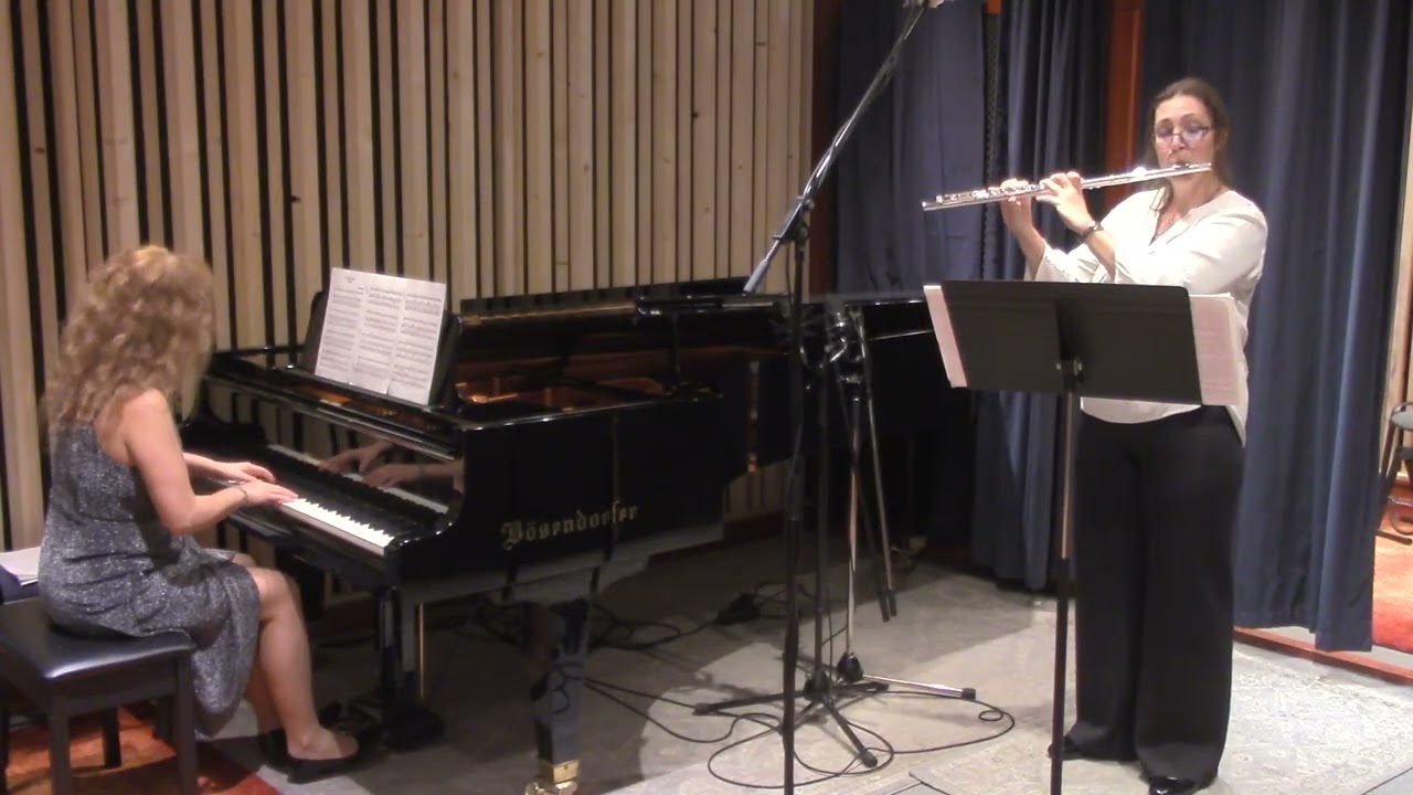 Astor Piazzolla: Ave Maria (Tanti Anni Prima) flute & piano