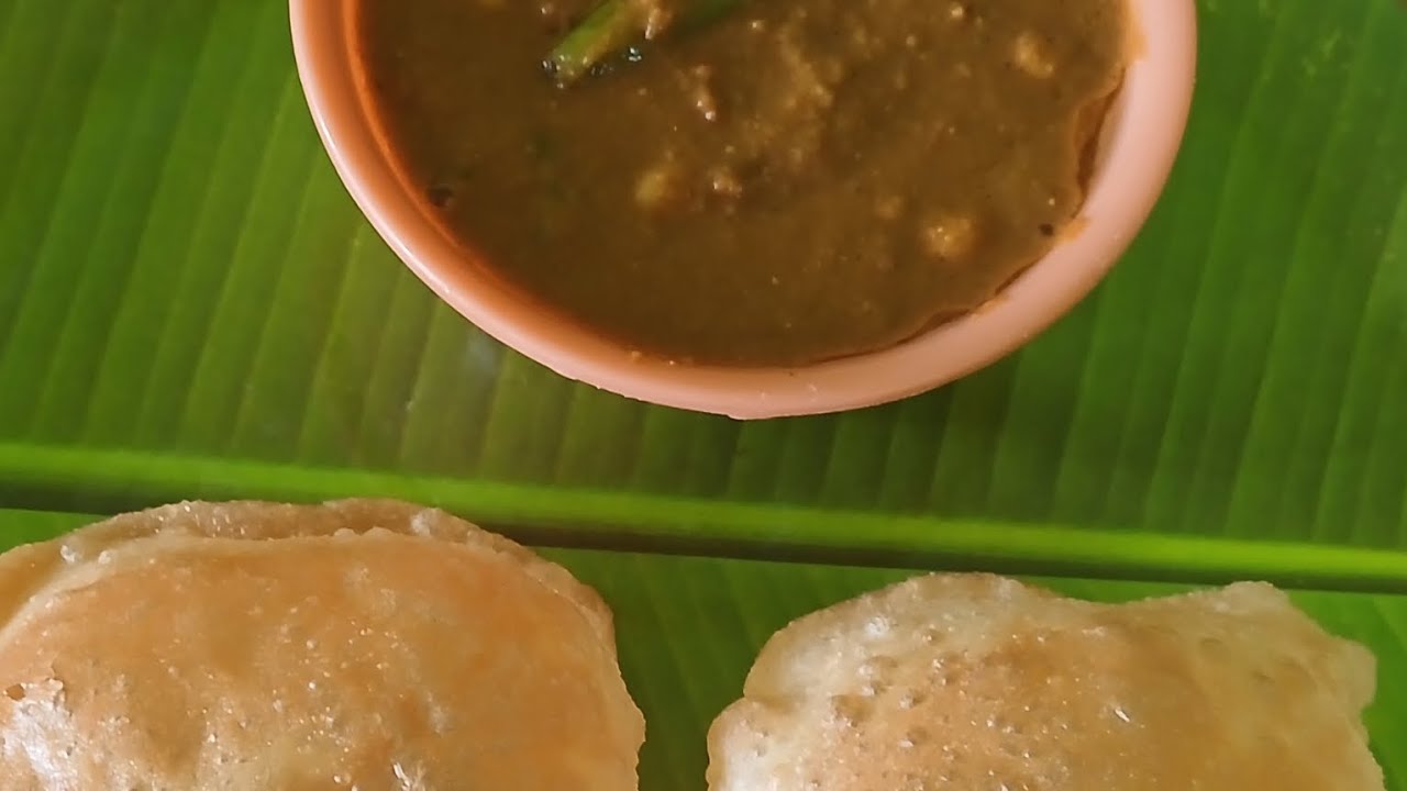 சூடான பூரியும் சுவையான சென்னா மசாலாவும்