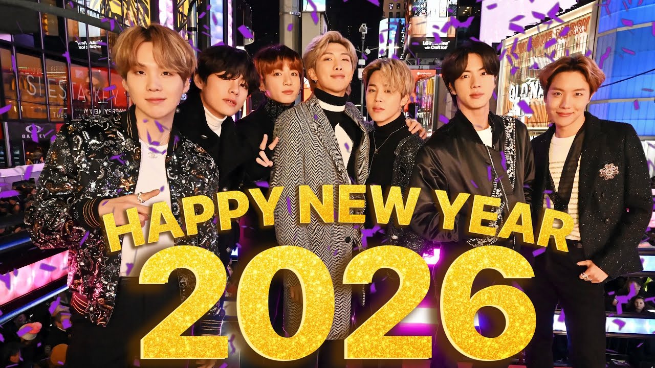 Kicking off the New Year with BTS Energy!